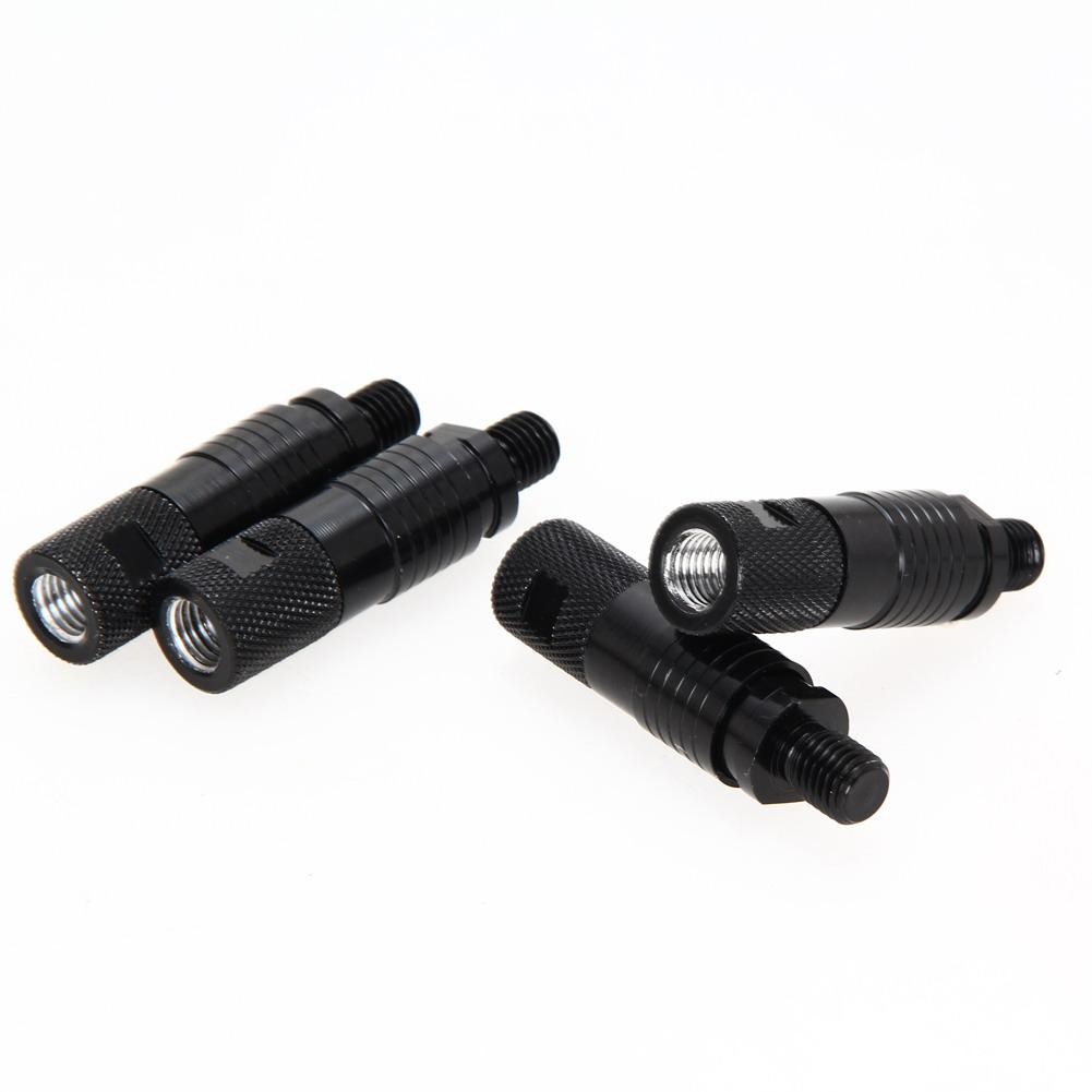 4Pcs Quick Release Connectors Aluminum Alloy Fishing Bite Alarm Adapter Fishing Rod Support Holder Connector Fishing Tools