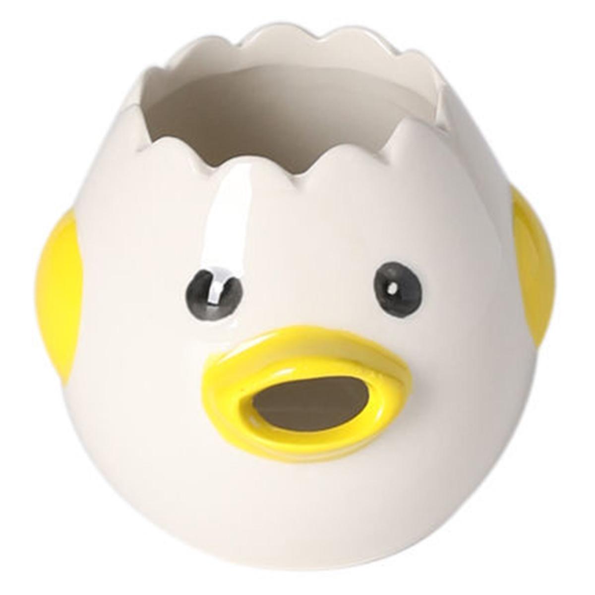 

Мини Милый Разделитель Яичного Белка и Желтка Практичный Кухонный Маленький Фильтр для Яиц Разделитель Кухонный Гаджет Инструмент Помощник для Выпечки жёлтый