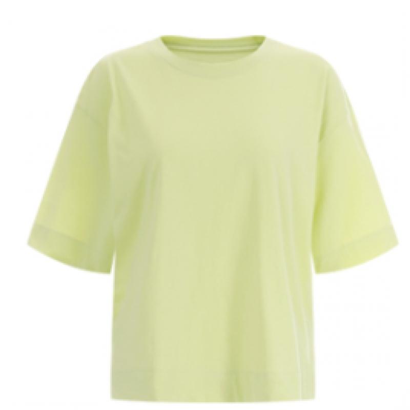 Shop   Women Basic Round 5 Sleeve SpliT CoTTon 100 Bio Washing Daily T shirT Dai