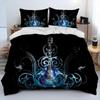 3PC Bedding Set Classical Electric Guitar 3D Printed Duvet Cover BeddingSet Comfortable Breathable Luxury Sheet Cotton Bedding