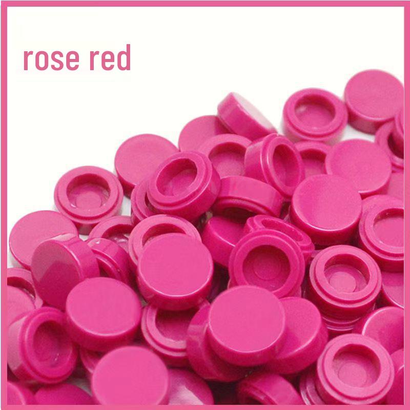 Kompatybilne Klocki Lego 98138 Okrągłe Klocki - Małe Elementy Pikselowe MOC, Luźne Płytki Gładkie 1x1 z Otworem Akcesoria