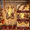 LED Angel Blessing Wall Light Starglow Cascading Glowing Star Light  Christmas Holiday