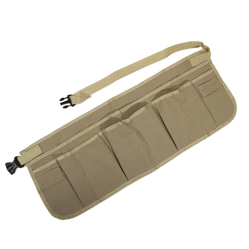 Große Bauchtasche mit Gürtel, mehrere Taschen, Werkzeughalter, Garten, langlebiger Organizer, verschleißfest, reinigendes Polyestergewebe