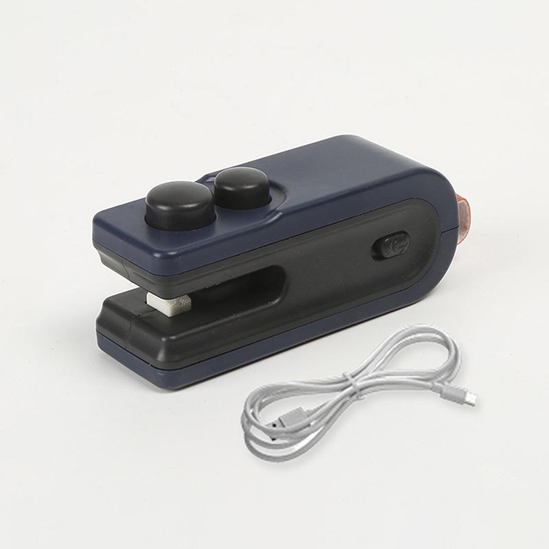 Mini Bag Sealer, 2026 New 2 In 1 Magnetic Food Sealer, USB Rechargeable Chip Bag Sealer Heat Seal Tool