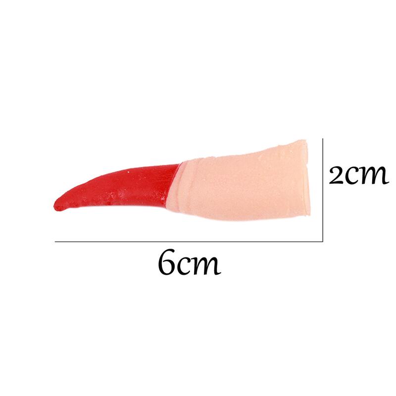 10Pcs Zombie Hexe gefälschte Finger Nägel Set Halloween-Party Prop Exquisite Unisex Spielzeug