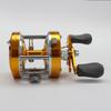 Left and Right Handsmetal Bearing Spinning FishingReel Speed5.2:1Double Brakes  Powerful Reel Saltwater Fresh Water Drag