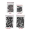 250pcs 6mm 8mm 10mm Mix Sizes Rivets Stud Button Leather Craft Bag Jeans Decoration Black