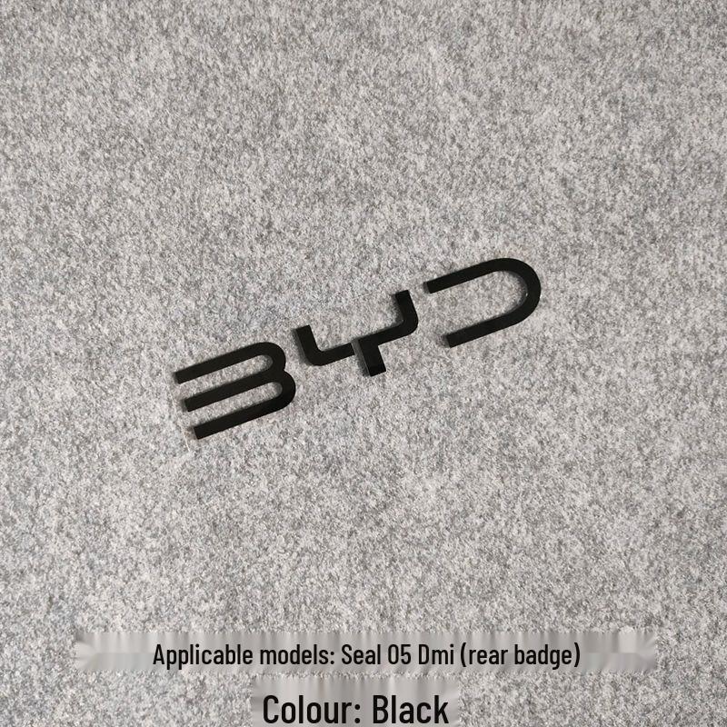 BYD Seal EV Car Logo Sticker for Color Change & Decoration (EVDMI 05, DMI 07, DMI 06, GT 06)