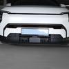 For Kia EV3 2024 2025 Car Exterior Carbon Fiber Piano Black Front Bumper Mesh Decorative Stripes Mouldings LHD RHD