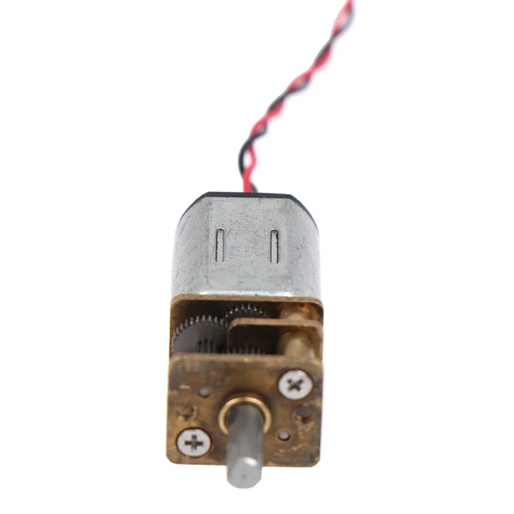 DC 5V Dişli Motor Tam Metal Dişli Kutusu Motoru Düşük Hızlı Elektrik Motoru Ağırlık 12g