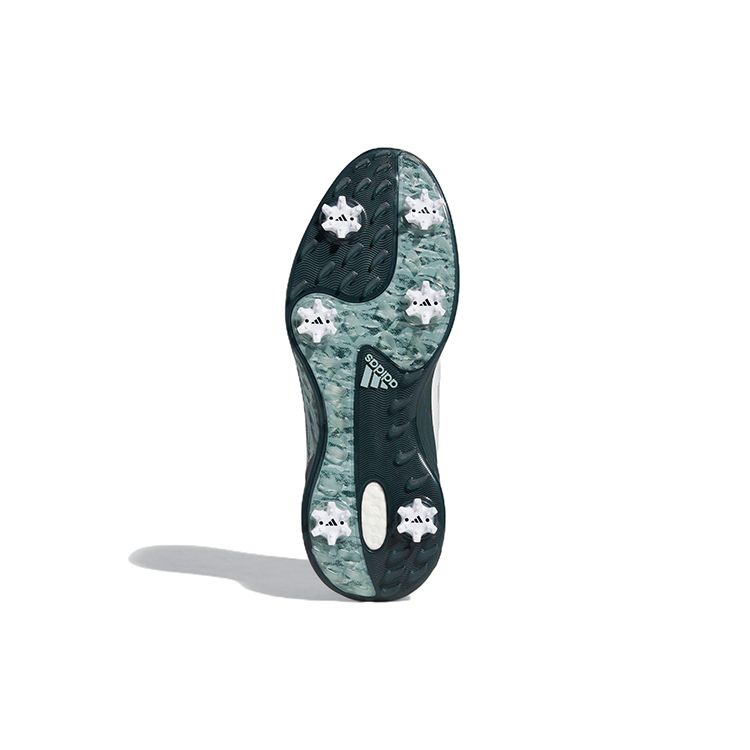 Collin Morikawa x adidas ZG21 Białe Lniane Zielone Męskie Sneakersy Chmurnobiałe Cieniowozielone HP9344