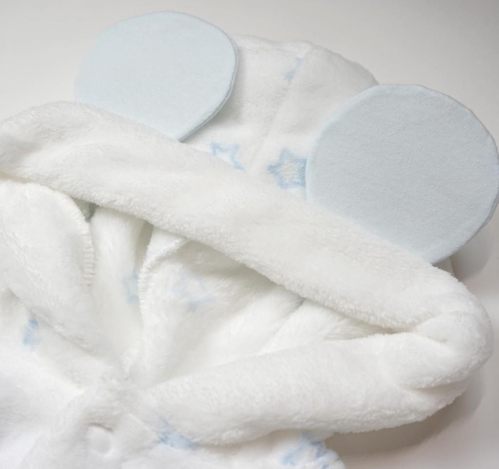 Disney Mickey & Minnie Newborn Fluffy Fleece Cape/Outerwear Poncho for Babies, Sizes 50cm, 60cm, and 70cm