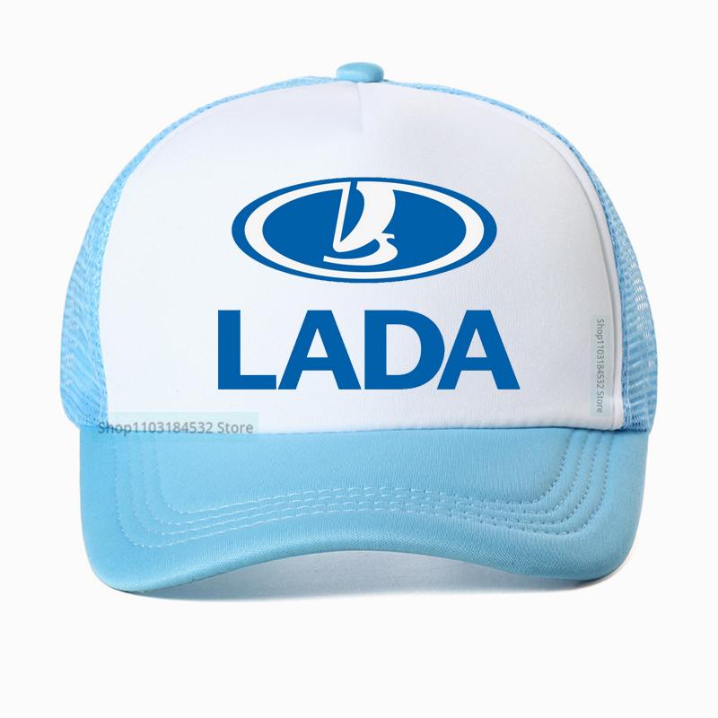 

Lada Auto Cap Fashion Casual Mesh Baseball Caps Adjustable Hat Hip Hop Summer Unisex breathable Baseball Hats
