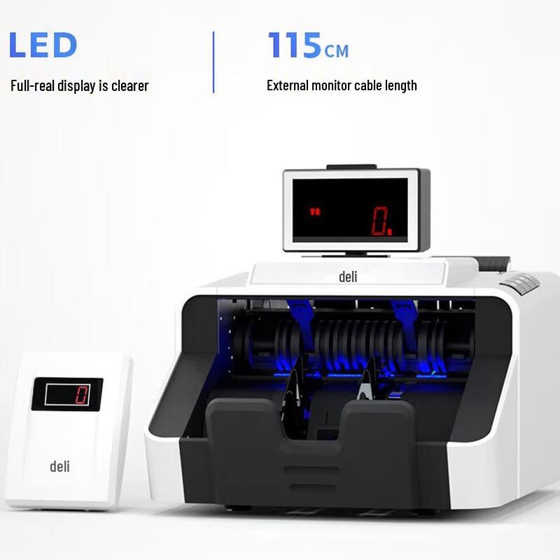 Deli Smart Voice Portable Bill Counter