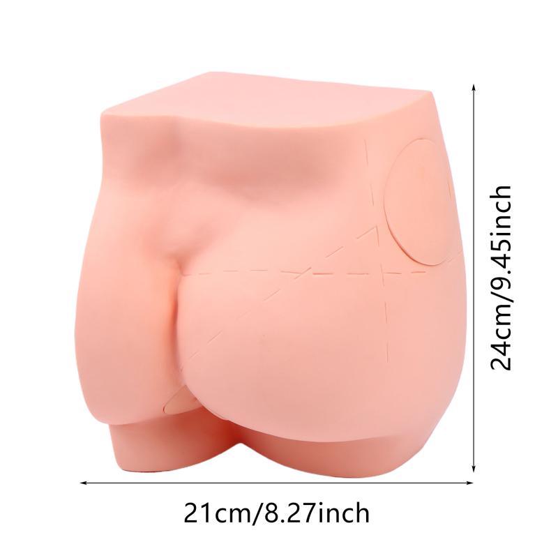 Human Adult Hip Injection Training Model Reusable Manikin Teaching Intramuscular Anatomical Models For Nurse Medical Students