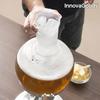 Koelbare Drankdispenser of Biergiraf 3,5 L met Druipvrije Kraan en IJsklontreservoir