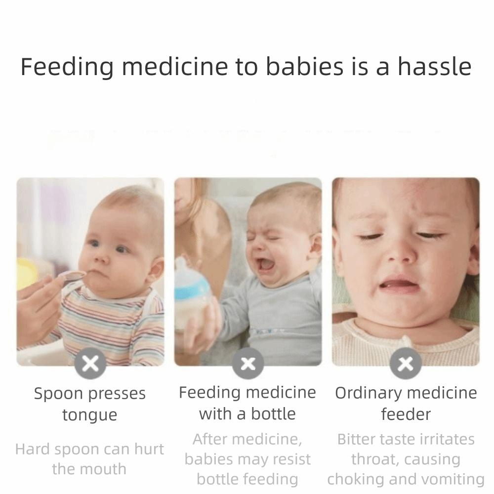 Safety Newborn Baby Dropper Cartoon Shape Baby Liquid Feeder Toddler Baby Pill Dispenser Toddler