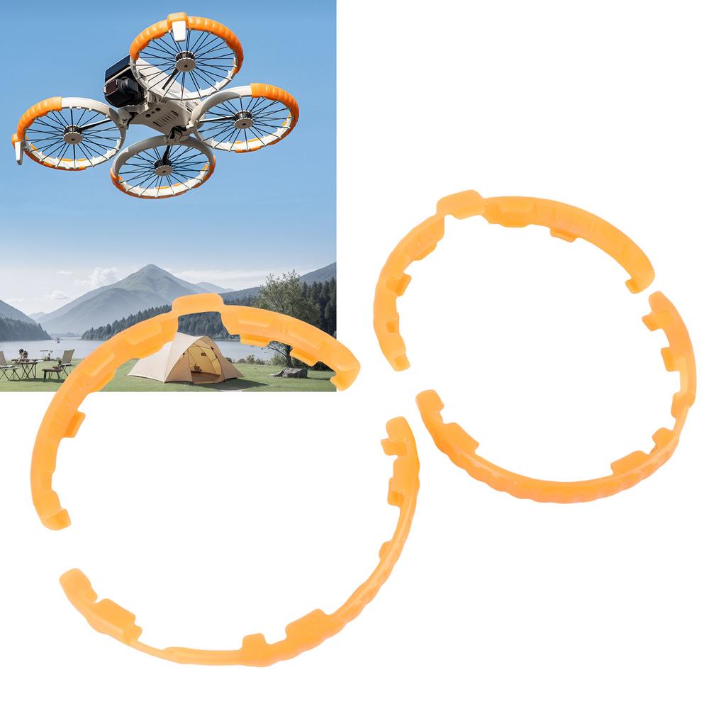 Propeller Bumper Guards for   Drone TPU Material Anti Collision Protective Covers Fluorescent Color