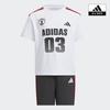 Short Sleeve Tee And Woven Shorts Set