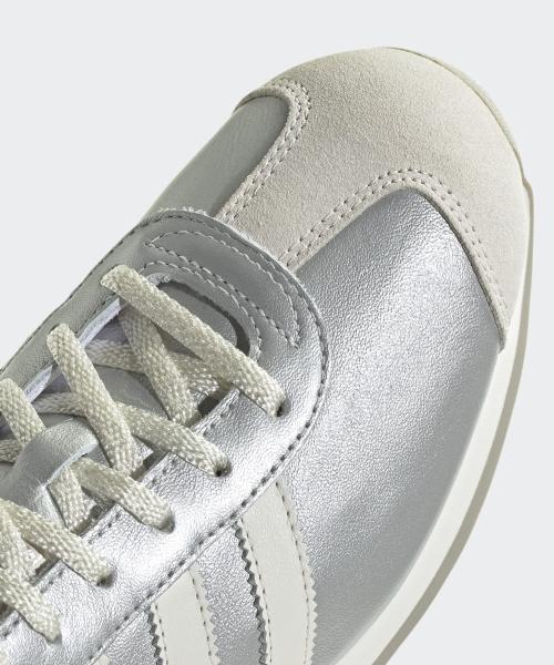 Adidas Land II - Silber:Creme JH5599 [Versand aus Korea] 100% Authentisch