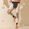 Yuzhaolin Men's Thickened Thermal Pants with Knee Protection