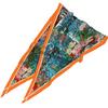 Diamond Scarf Garden Print Brand Silk Scarves Wraps Women Luxury Bandana Headband Lady Hijabs Foulards Neckerchief Shawls