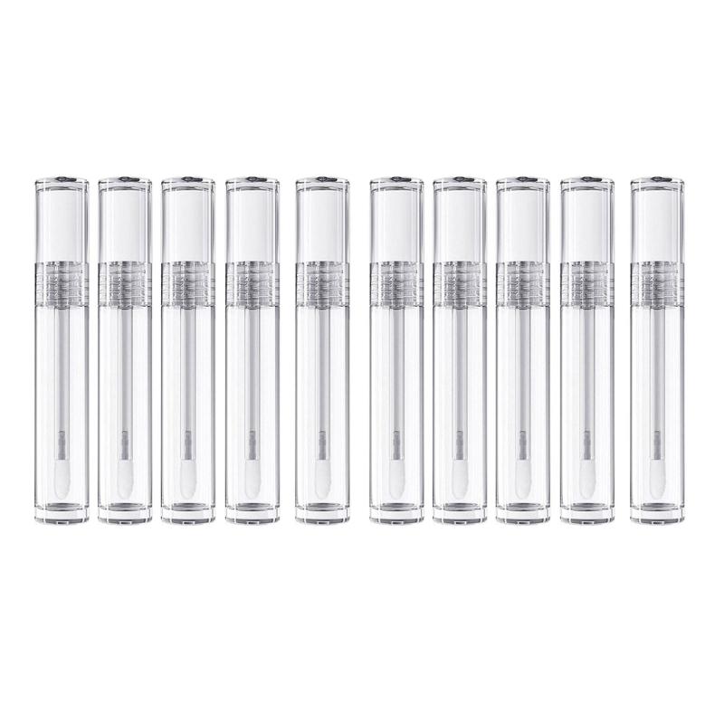 10 Pcs Empty Lip Gloss Containers Lip Gloss Tubes Refillable Lip Balm Bottles Lipstick Tubes Cosmetic Tools for Women 1