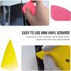 18PCS Car Window Tint Kit, Tinting Tools Squeegees, Felt Squeege Cutter,Vehicle Glass Protective Film Wrapping Installation Set
