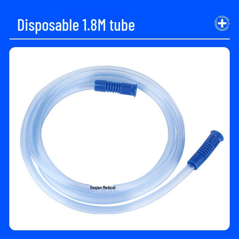 Yuwell Suction Apparatus Accessories: 7E-A/B/C Bottle, Hose, Filter, Tube, Overflow Valve.