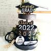 Graduation Tiered Tray Decorative Class Of 2022 Congratulations Graduation Wooden Tiered Tray Decorative Sign