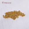 18K Real Gold Plating Spacer Beads For DIY Handmade Bracelets Necklace Beading Accessories Jewelry Making Supplies Wholesale