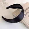 Satin Breite Stirnbänder für Damen Elegante Einfarbige Haarreifen Haarreifen Waschen Gesicht Kopfbedeckung Haarbänder Haar Accessoires Kopfschmuck