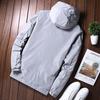 Men's Spring Summer Hooded Jackets Windbreaker Reflective Coat Waterproof Casual Bomber Outwear