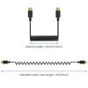 Type-C To Type-C Microphone Cable Spring Wire 3.5mm Mic Cord TPE for DJI Mic Mini/mic 2/1 Pocket 3/2 Action 5 Pro/action 4