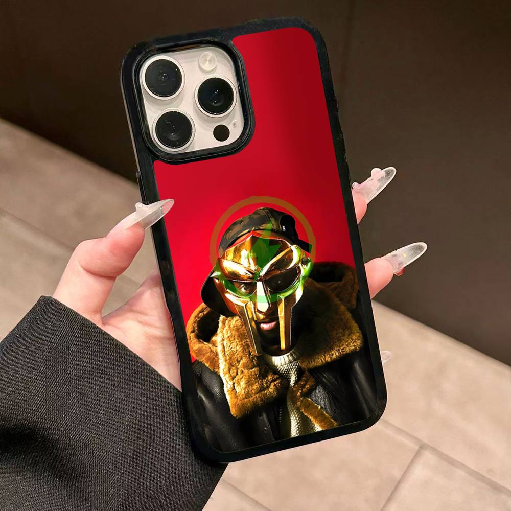 M-MF Rapper D-DOOM Magnetic Wireless Phone Case For IPhone 17 16 15 14 Plus 13 12 11 Pro Max