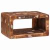 Nightstand Brown 45 X 30 X 24 Cm Solid Upcycled Wood