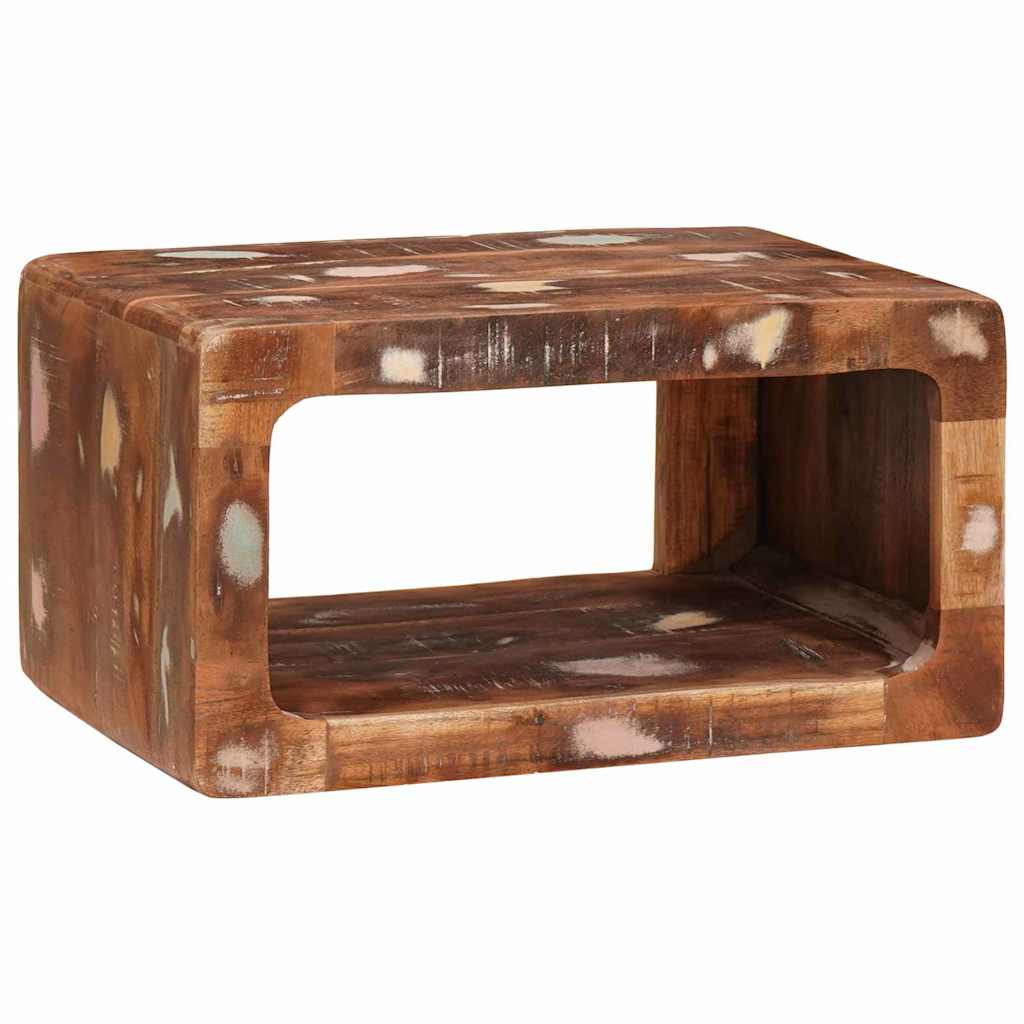 Nightstand Brown 45 X 30 X 24 Cm Solid Upcycled Wood