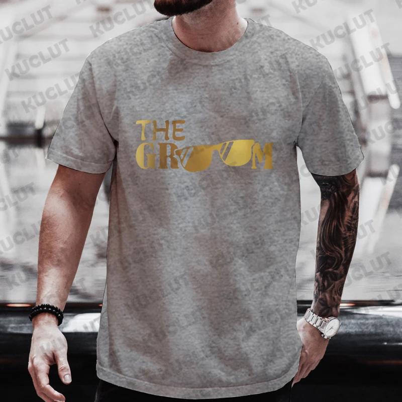 Groom Squad Best Man T Shirt EVG Team Future Groom Tees Single Farewell Bachelor Stag Party Tshirt Engaged Wedding Graphic Tops