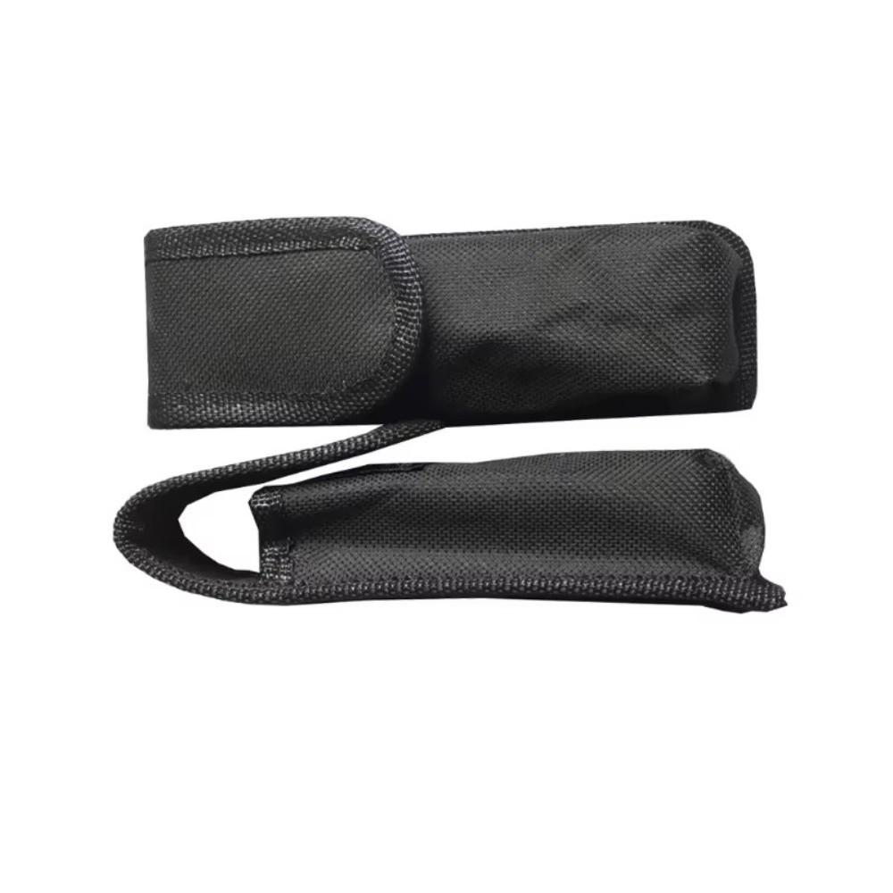 Nylon LED Torch Pouch Hook and Loop Closure Nylon Torch Cover Camping Accessories