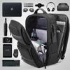 Oxford Fashion Multifunction Backpack for Teenager Boy School Bag Camping Trave Bags with High Capacity Shoulder Bagpack