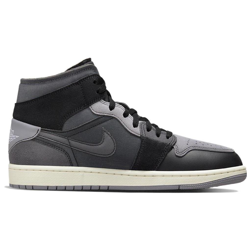 Air Jordan 1 Mid Se Craft 'Inside Out Black' DM9652-001