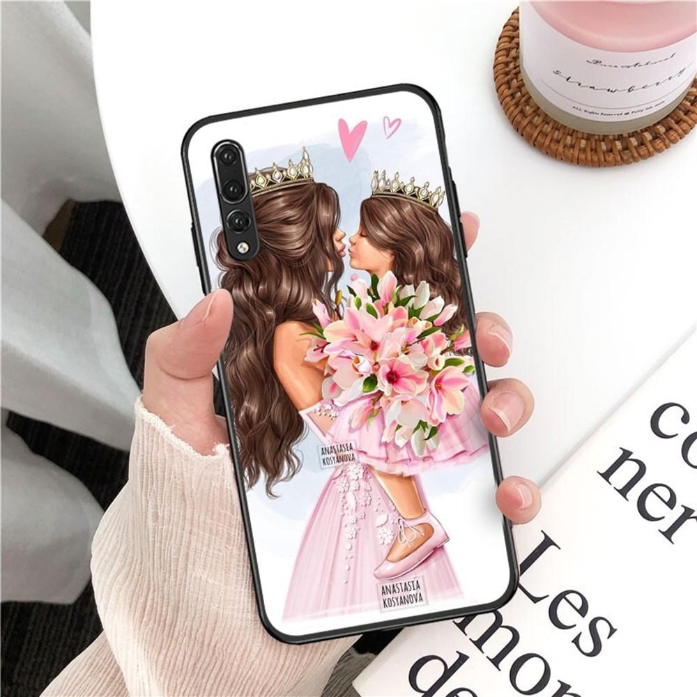 Super Mom MaMa Fundas Phone Case For Huawei P 8 9 10 20 30 40 50 Pro Lite Psmart Honor 10 Lite 70 Mate 20lite