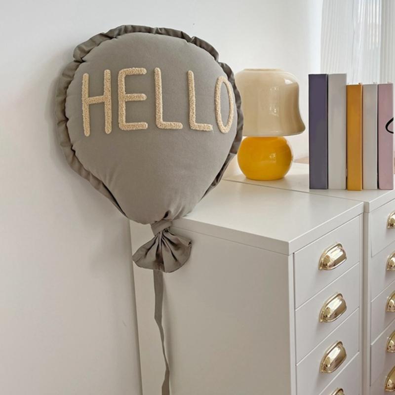 Unique Balloon Cartoon Cushions, Soft Polyester Throw Pillow for Bedding and Seating Decoration, Great for Age Group