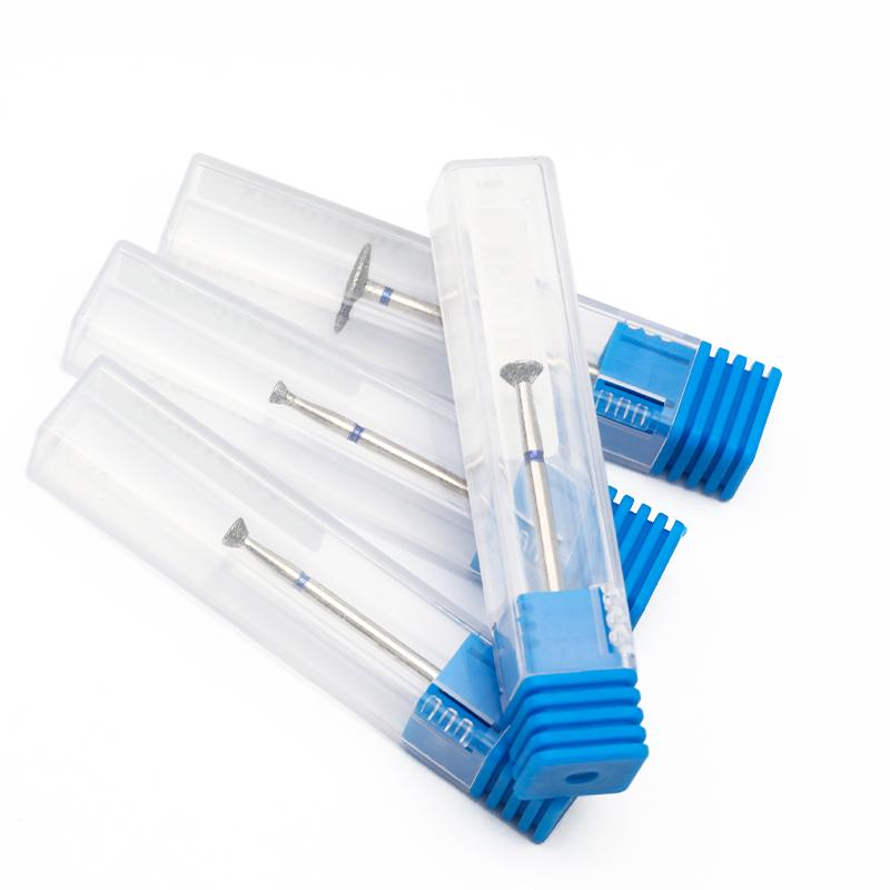 Carbide Milling Cutter Manicure Nail Drill Bits Electric Nail Files Blue Grinding Bits Mills Cutter Nail Art Tools Accessories