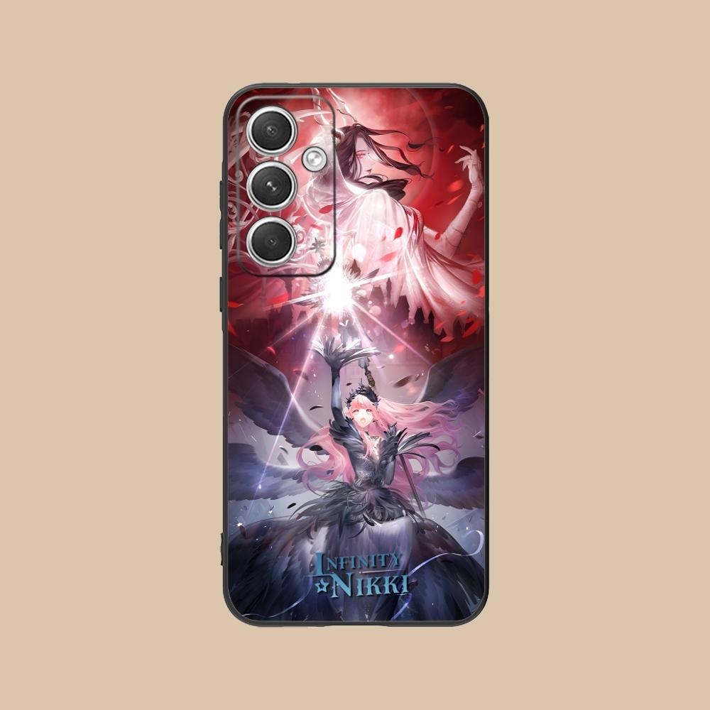 Infinity Nikki Mobile Smart Cell Phone Case for Samsung Galaxy S24 S23 S22 S21 S20 S10 S9 Plus FE Ultra Lite Black Cover Shell