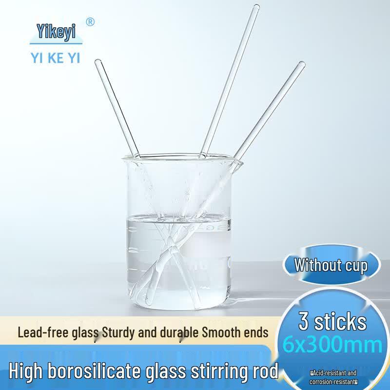 High Borosilicate Glass Stirring Rod