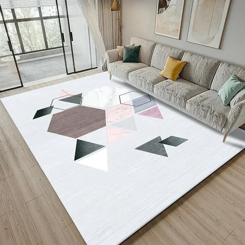 

Легкие роскошные ковры для гостиной, современное украшение для спальни, ковер для дома, диван, журнальный столик, ковер, гардероб, балкон, коврик для ног 50x80cm