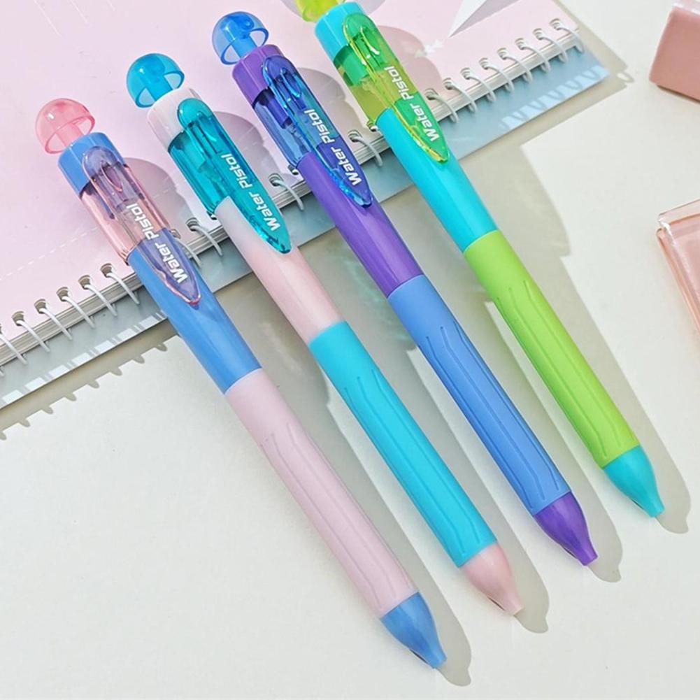 New Twist Neutral Pen Rotating Water Spray Pen High Decompression Value Tricky Quick-drying Pen P2P2