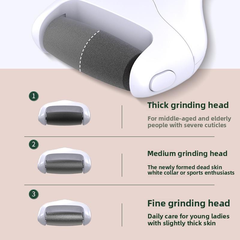 Electric Rechargeable Pedicure Mechanized Foot Grinder Foot Skin Dead Skin Knife Callus Foot Grinder Foot Trimmer