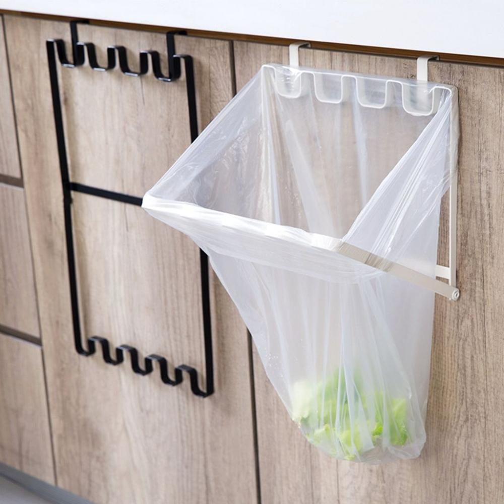 Cabinet Trash Racks Iron for Home,RV Trash Racks Rubbish Bin Garbage Bag Racks Garbage Bag Shelf